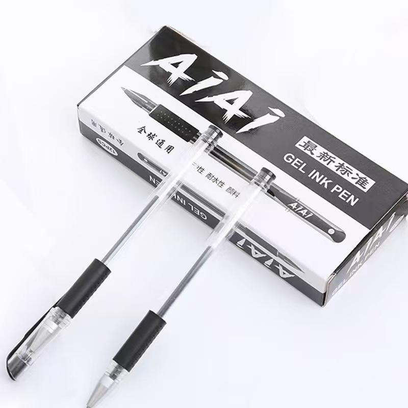 

Европейский стандарт 0,5 мм Черная гелевая шариковая ручка - Бизнес, подпись, роллер, пулевидный наконечник для маркировки и канцелярских принадлежностей. 0.5mm Bullet Tip