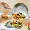 Triply Frying Pan | Induction and Gas Stove Compatible | Three-Layer Durable Construction | Uniform Heating