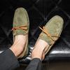 Fashion Brand Mens Casual Shoes Fashion Suede Leather Moccasins For Men Classic Slip On Loafers Men Soft Driving Flats Plus Size 49