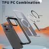 Military Anti-fall Cooling Hole Design Magnetic Case For Xiaomi Poco C85 Redmi 15C 4G 171.6mm 5G 173.2mm Metal Stand Back Cover