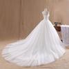 Rochie de mireasa trena curte ieftine celebritati fara bretele Vintage tulle rochie de bal de mireasa dantela organza rochii de mireasa