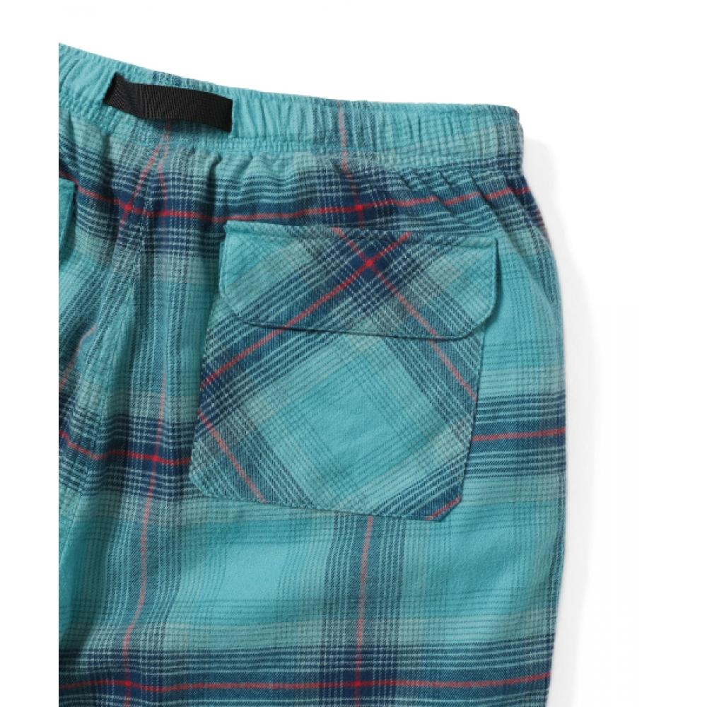 Thisisneverthat Beted Check Short Green