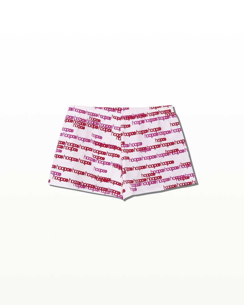 HOOPOE Lettering Boy-Shorts_Hoopoe Pink