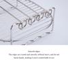 Wide Application Air Fryer Double Layer Rack Safe And Reliable Multipurpose High Temperature As Shown 6 Inches