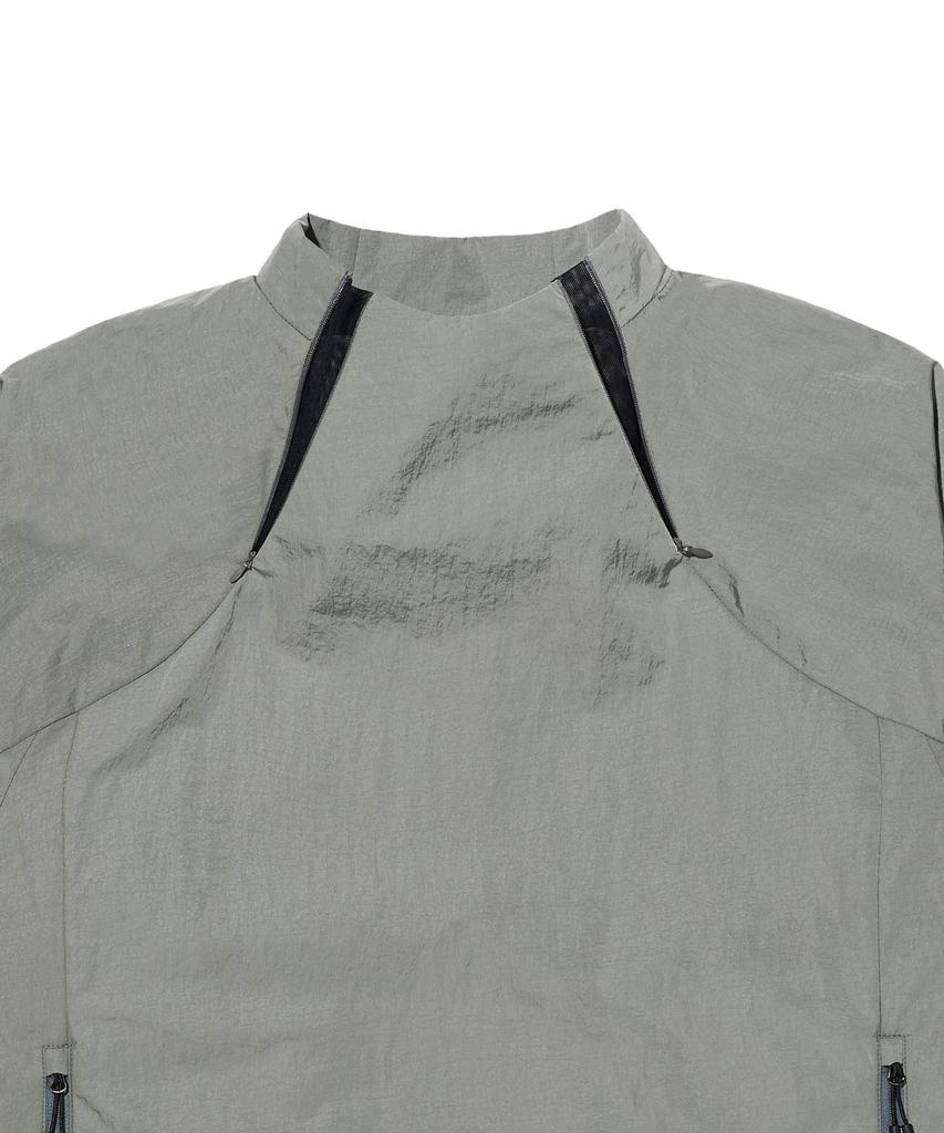 Loghideumatin Polartec Lining Mock Neck Tee (Khaki)