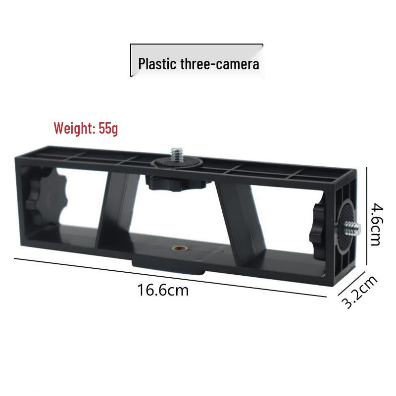 

Compact Round Tube Clamp for Easy Mounting: Selfie Stick, Bike Clip & Sports Camera Holder