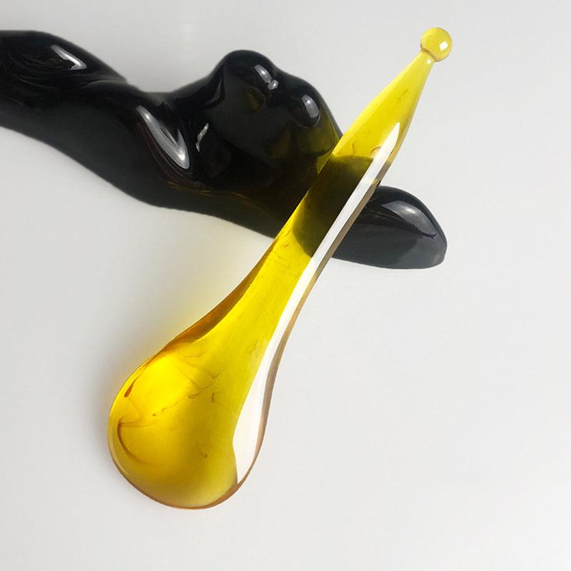 Gouache Scraper Facial Massager Eye Scraping Face Massage Meridian Therapy Guasha Board Body Health Care Gua Sha Plate Tool