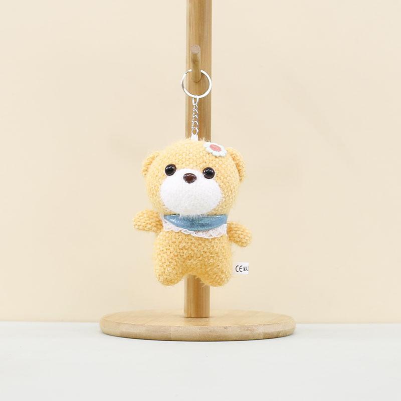 Bear Charming Keychain Plushie In Colorful Options For Kids And Adults