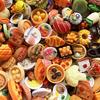 30/60Pcs Mini Food Toys Mixed Style Resin Food Dolls Kitchen Pretend Play Mini Food Dolls Diy Accessories For Adults And Teens