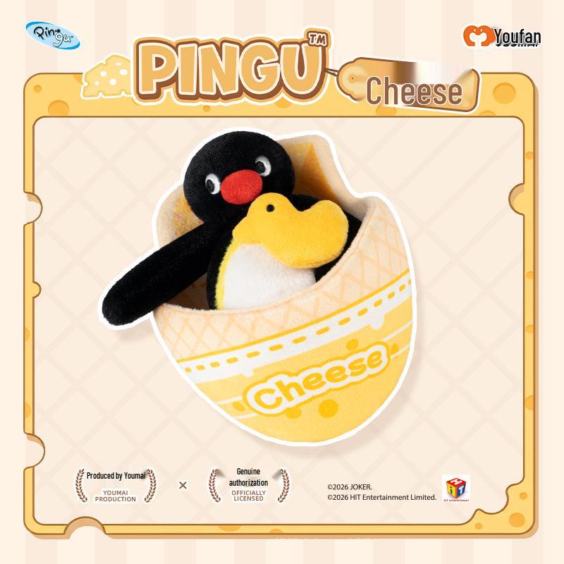 Genuine Penguin Plush Keychain Doll Ornament for Backpacks