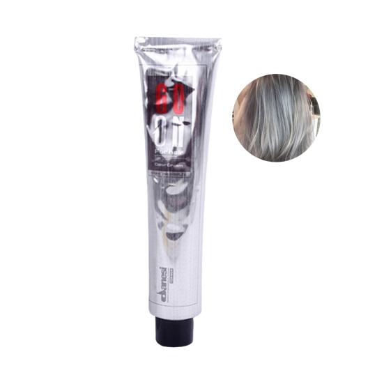 

Перманентный краситель для волос 100мл, оттенок серо- седой 1pc