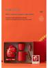 Year of the Horse Zodiac Figurine Mug Set - Cultural Gift Box for Clients & Employees
