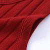 Hengyuanxiang Men's Pure Wool Round Neck Vest