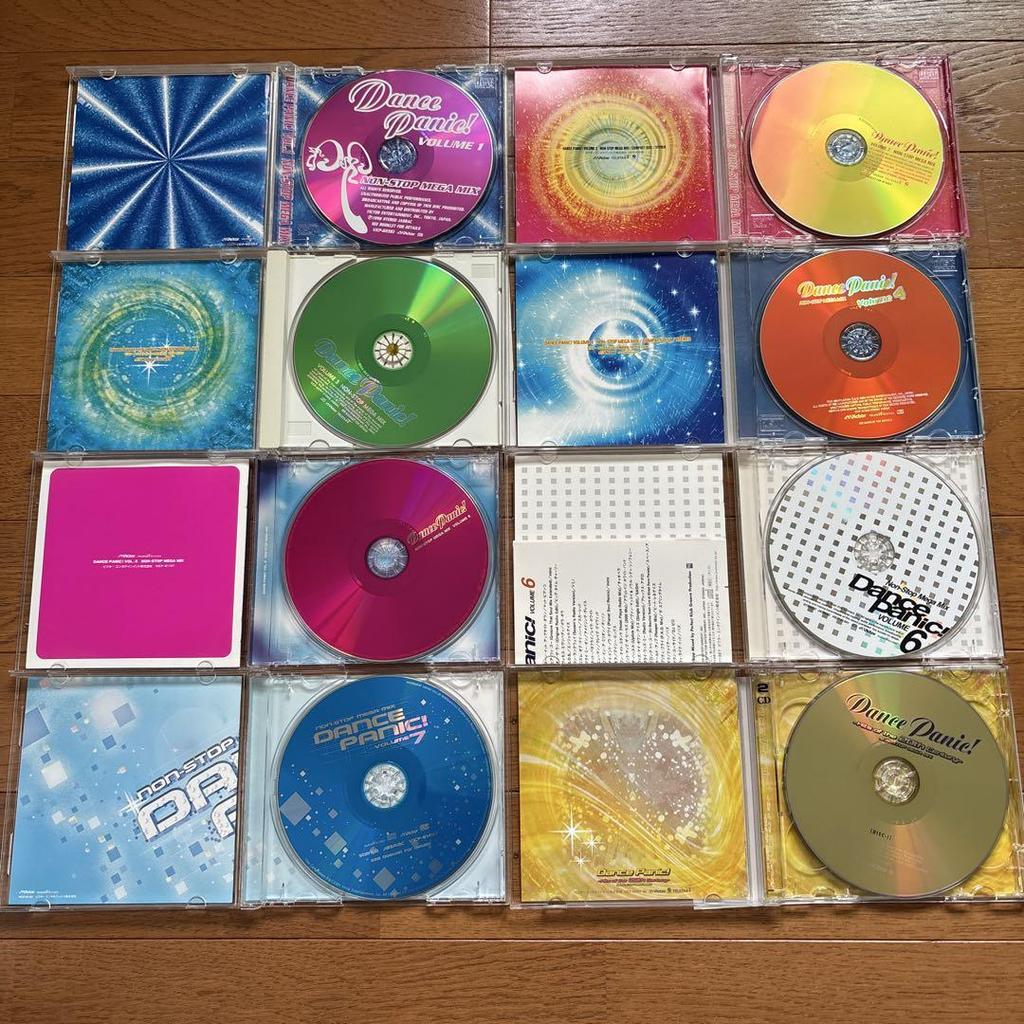 [USED] DANCE PANIC! NON-STOP MEGA MIX 8-piece set
