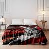 Car and Hand Illustration Blanket for all seasons blanket lunch break throw gift