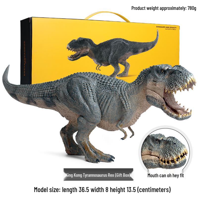 Jurassic Simulation Dinosaur Toys: Spinosaurus, Tyrannosaurus Rex, Mosasaurus