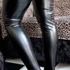 Women Sexy Tight Patent Leather Over-Knee Socks&Gloves Party Clubwear Pole Dance Cosplay Thigh High Stockings Accessories