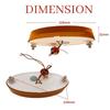 2PCS LED Marker Lights Trailer 24V Waterproof Amber Chicken Lights Cargo Side Marker Clearance Lights – Universal Fit