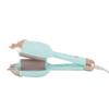 32mm Hair Deep Waver Crimper 2 Barrel Fast Heating 5 Temp Settings Ceramic Glaze Coating 40W Wave