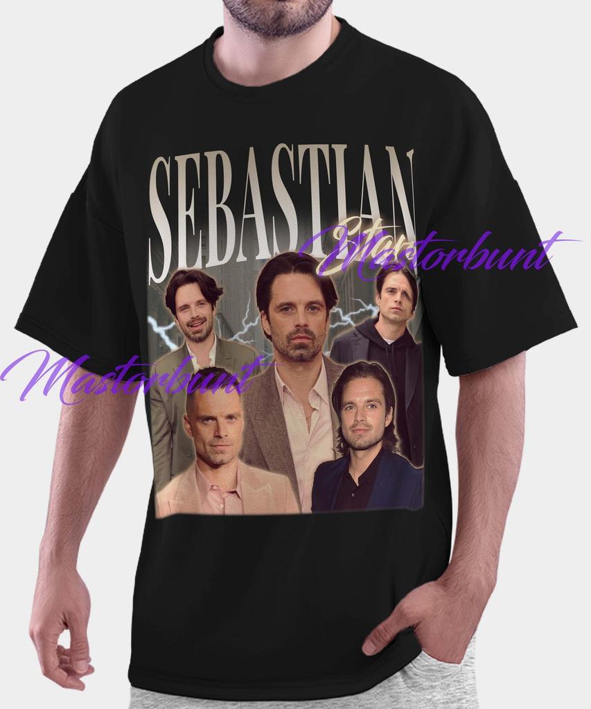 Sebastian Stan Shirt, Sebastian Stan Vintage Shirt, Sebastian Stan Retro 90s Tshirt, Retro T Shirt, Mastorbunt, Vintage Tshirt, Retro Tee