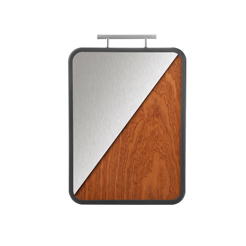 Pure Titanium & Ebony Double-Sided Cutting Board