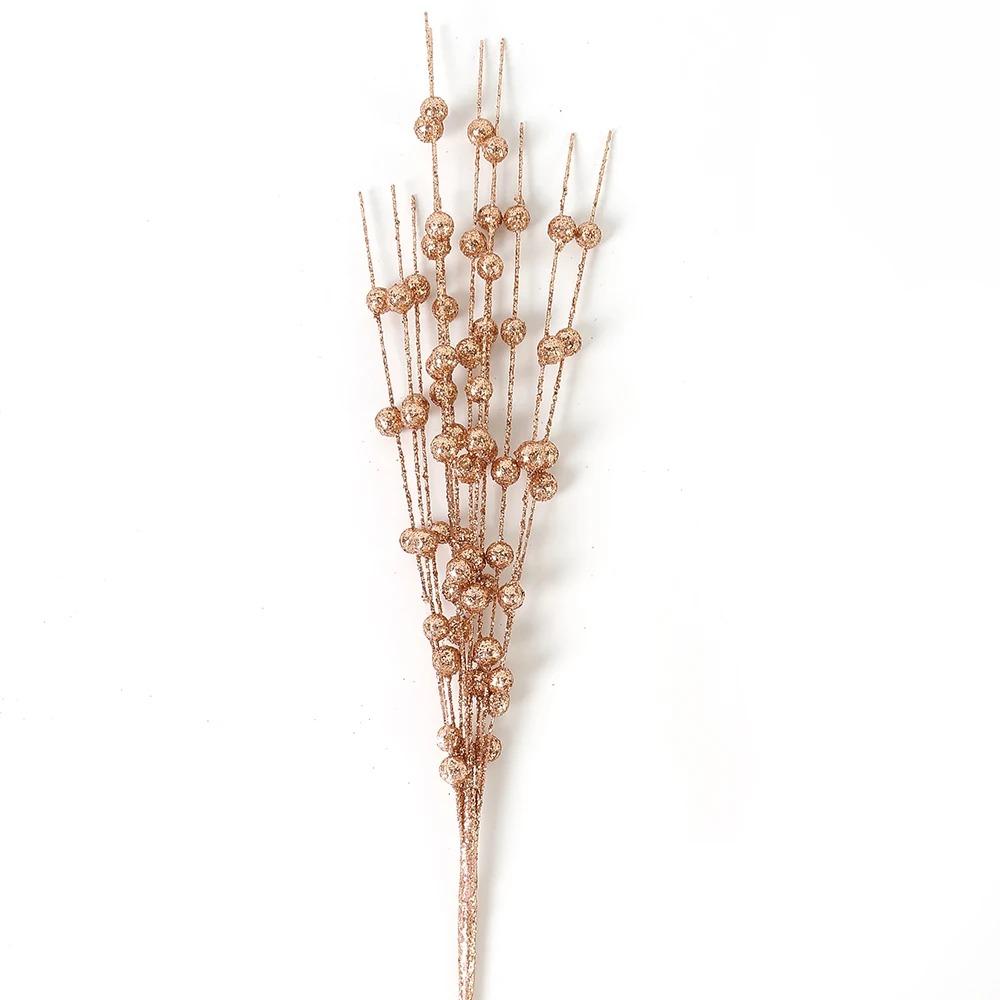 1/3 Stück Künstlicher Beerenstrauß 40CM Kunstpflanze Weihnachtsbaumdekoration für Zuhause Zimmer Vasendeko Neujahrsornamente Zubehör