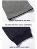 Men's Cotton Casual Pants - 2025 Spring/Autumn, Loose Fit, Plus Size, Straight Leg, Cuffed Sweatpants