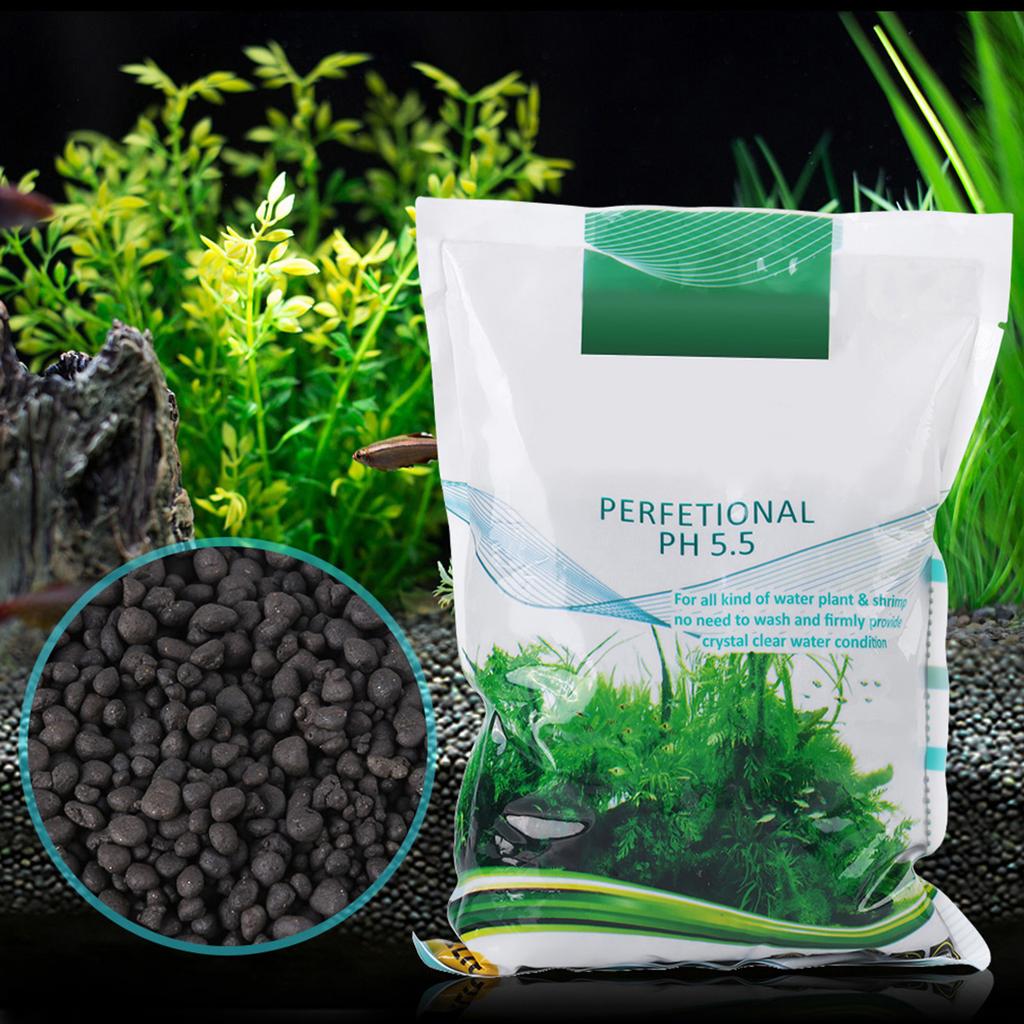 1000g Bag Aquarium Fish Tank Bottom Water Grass Seeds Plant Sand Mud