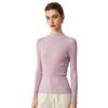 2026 Le Ka Sha Women's Autumn/Winter Wool Sweater Half-High Neck Pullover Base Layer