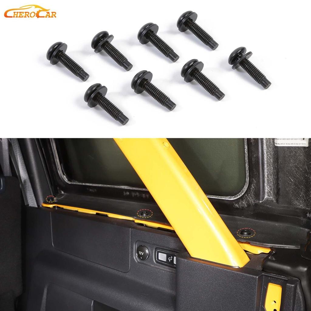 8x Black Car Top Roof Screws Bolt Accessories For Ford Bronco    24+