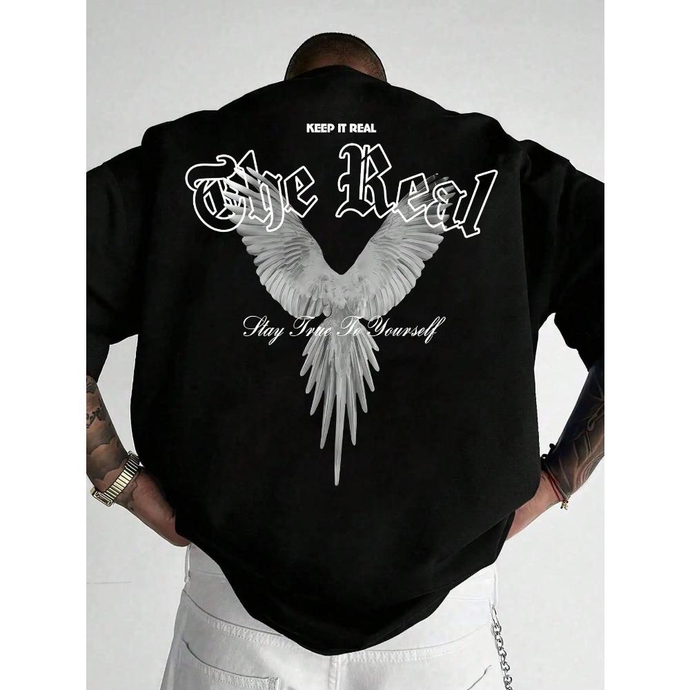 Ανδρικό T-Shirt Αναπνέον Μοντέρνο Βαμβακερό Μπλουζάκι με Στρογγυλή Λαιμόκοψη που Ταιριάζει με Όλα Δροσερό Ρούχο Άνετο Μαλακό Ανδρικό Τοπ