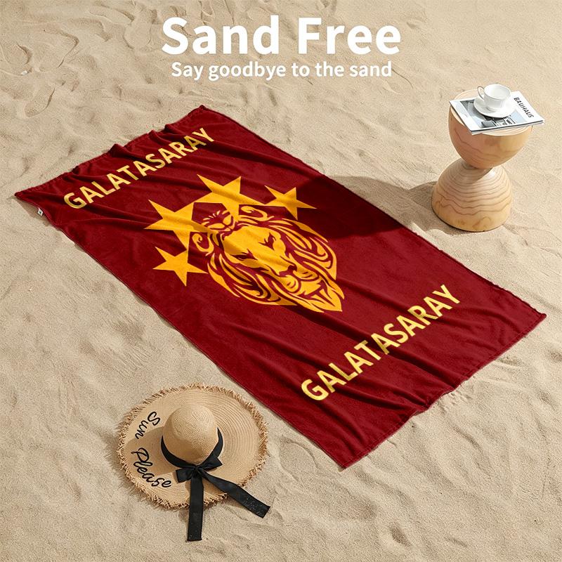 Las toallas de playa del Galatasaray también sirven como toallas de baño un esencial de verano un imprescindible para el aire libre la playa y la piscina
