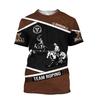 Bull Riding Sports Men's T-Shirt 3D Print Graphic Short Sleeve Round Neck T Shirts Fashion Casual 2024 Unique Design Tee Shirts