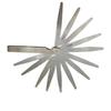 High Precision Stainless Steel Feeler Gauge, 0.02-1.0mm Valve Clearance Measuring Tool