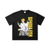 260 GSM Double Yarn 32 Count 100% Cotton Banana Fish V1 Print Unisex Heavy Cotton T Shirt