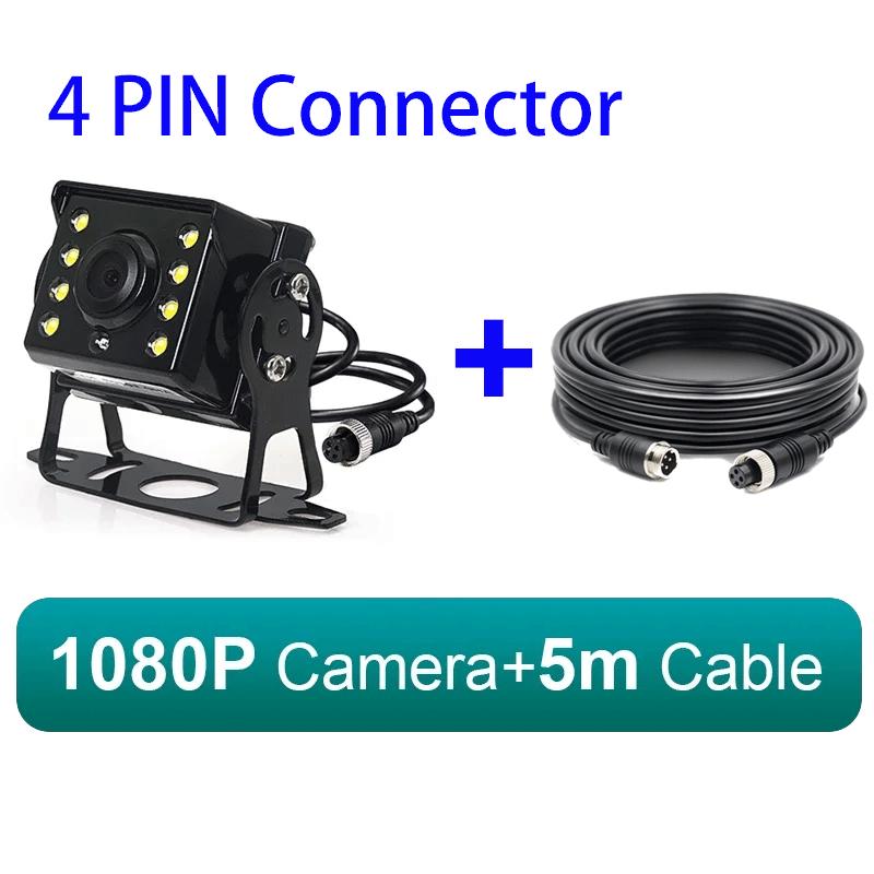170° AHD 1920*1080P High Definition Truck Starlight Night Vision Rear View Camera For Truck Bus RV Tractors