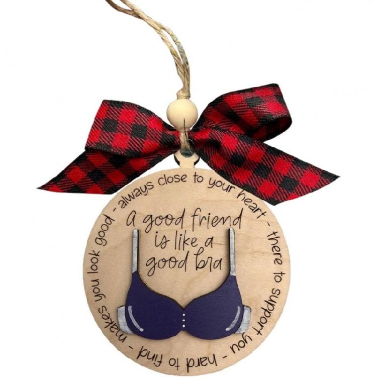 Artistic Holiday Wood Decorations Handmade Christmas Tree Hangers Practical Craft For Seasonal Family Activities