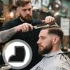 Men Hair Styling Template Color Enhancement Barber Card with Measurement