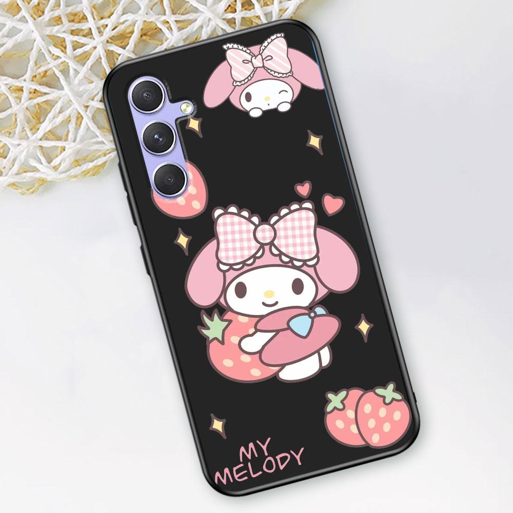 Hello Kitty Kuromi Case for Samsung Galaxy A51 A53 A54 A31 A52 A12 A13 A21s A22 A32 A11 A22 A33 A41 A52s A73 A14 TPU Phone Cover