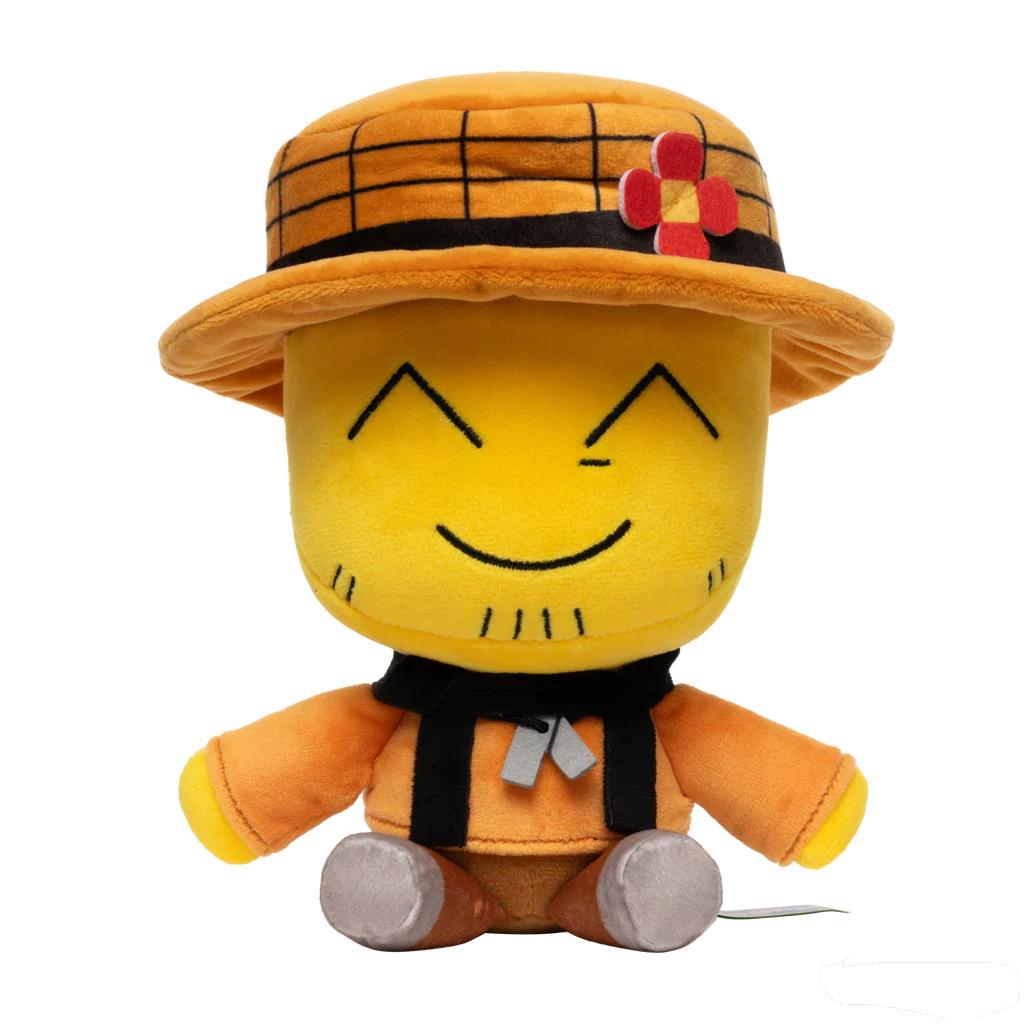Thomas Plush Smiley Face Anime Game Character Stuffed Animal Doll Collectible Soft Toy for Kids and Fans