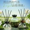 200ml Aromatherapy Reed Diffuser Set Rattan Sticks Essential Oil Fragrance Long-Lasting Home Fragrance for Bedroom Living Room