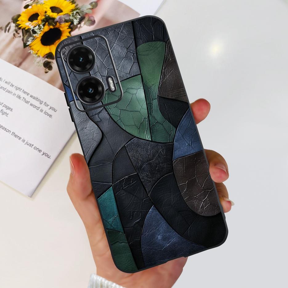 For Motorola Moto G35 G55 G85 Case Cute Painted Cover Matte Phone Case For Moto G85 G 35 G55 MotoG35 MotoG55 MotoG85 Soft Fundas