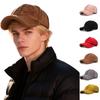 Winddichte Lammwollmützen Unifarbene Dad Hat Modische Baseballkappe Winter Herbst