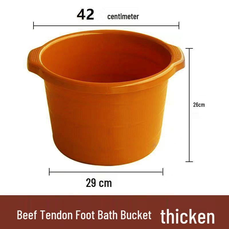 Deep Plastic Foot Bath Tub for Home Massage and Spa, Special for Lower Legs and Foot Washing