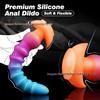 Luminous Silicone Spiral Anal Plug - Super Long Outdoor Wear Expander Dildo SM Toy