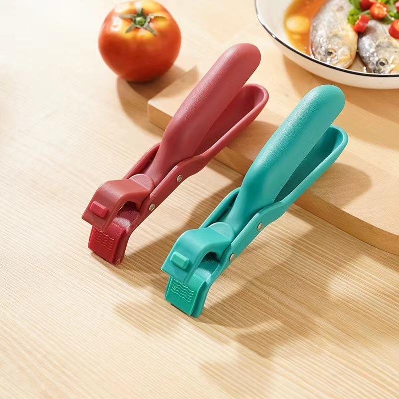 Hitzeschutz-Clip Silikon Küche Hitzeschutzplatte Schüssel Geschirr Topfhalter Anti-Heiß-Clip Heber Küchenzubehör Küchenwerkzeuge