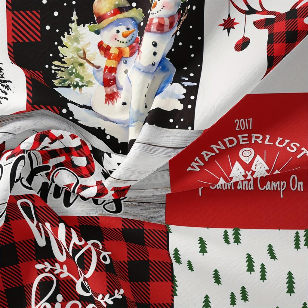 Contemporary Christmas Bedding Set Collection with Festive Digital Print Design - Machine Washable, Polyester 100%