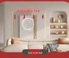 Spring Festival New Year Decorative Tassel Curtain & Fu Wall Sticker Garland