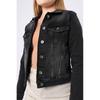 Women's Anthracite Slim Fit Jean Jacket