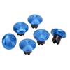 Metal Thumbsticks for Edge Controller Plug and Play Interchangeable Analog Joystick for Switch Pro Controllers Blue